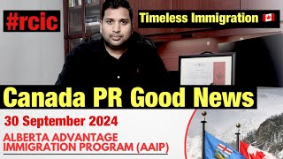 Canada New PR program 2024Alberta Advantage Immigration ProgramTimeless Immigration16048580200 [upl. by Aiksa343]