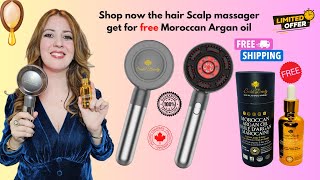 Transform Your Haircare Routine 🌟 Waterproof Shiatsu Scalp Massager  Free Argan Oil [upl. by Eerual760]