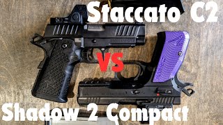 STACCATO C2 VS SHADOW 2 COMPACT guncommunity cz staccato Staccato2011 CZfirearmsOfficial [upl. by Mulac680]