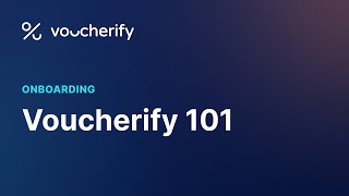 Voucherify 101 [upl. by Gnuy]