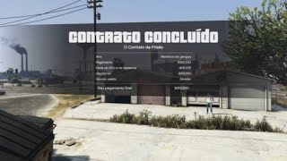 GTA online O Contrato da Prisão [upl. by Enilhtak9]