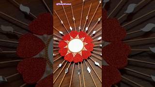 Mirror Heart Wall Hanging  वॉल हैंगिंग कैसे बनाये  Home Decor Wall Hanging Ideas [upl. by Benji]