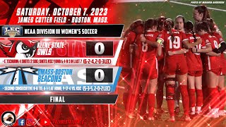 Keene State Womens Soccer Highlights at UMassBoston 1072023 [upl. by Yror]