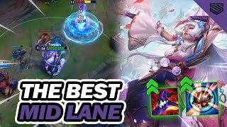 THE BEST MID LANE CHAMPION TO CLIMB 🔥 INSANE SCALING Syndra Wild Rift Gameplay [upl. by Occer212]