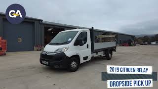 2019 CITROEN RELAY DROPSIDE PICK UP [upl. by Lonee]