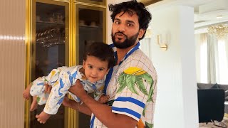 Asher kitna khush ho raha hai  masti with mamu [upl. by Kelam]