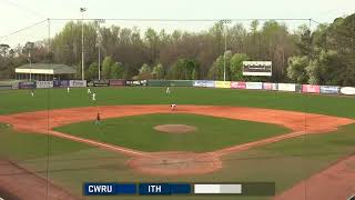 CWRU Baseball vs Ithaca [upl. by Egdamlat918]