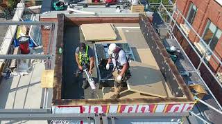 Duotack Iso Installation  Baro  King St Toronto  Skyluxe Roofing [upl. by Reerg]