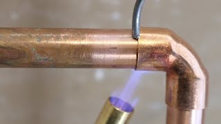 How to Solder Copper Pipe in a Wall Complete Guide  GOT2LEARN [upl. by Adalai]