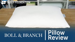 Boll amp Branch Pillow Review  The Most Luxurious Down Pillow [upl. by Mccreary]