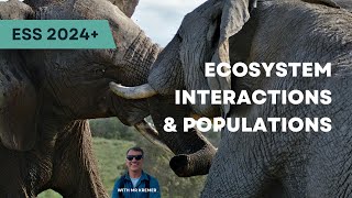 ESS Topic 21 Ecosystem interactions and population dynamics [upl. by Matilda]