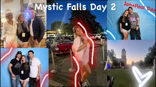 Mystic Falls Vlog Day 2  Epic Cons “June Wedding” convention [upl. by Nimocks]