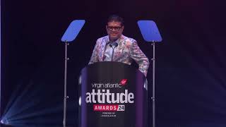 Comedian Paul Sinha hosts this years Attitude Awards [upl. by Ahsiemal990]