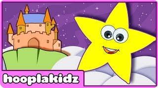 Twinkle Twinkle Little Star Song  HooplaKidz Nursery Rhymes amp Kids Songs [upl. by Tecla]