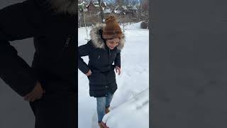 Snow face print ☃️ FAIL ❌ trending winter malayalam [upl. by Yuria610]