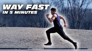 How to Run Way Faster  In Only 5 Minutes [upl. by Iruy261]