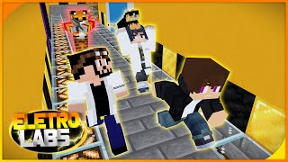 Roubamos o TIGRINHO Minecraft Eletro Labs 1 [upl. by Awuhsoj]