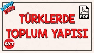 Türklerde Toplum Yapısı  AYT Tarih [upl. by Triley877]