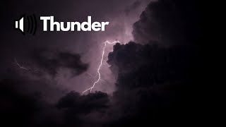 Thunder Sound Effect  No Copyright [upl. by Aloiv]