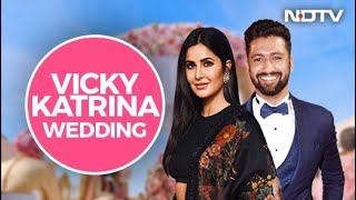 Katrina Kaif amp Vicky Kaushal Wedding On KatrinaVickys Wedding Day The Scene Outside Fort Barwara [upl. by Ramunni]