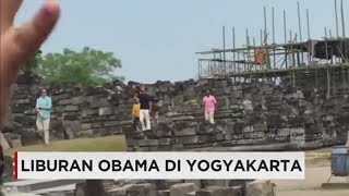 Obama di Yogyakarta Kunjungi Puncak Becici Kagum dengan Borobudur amp Prambanan [upl. by Waxler]