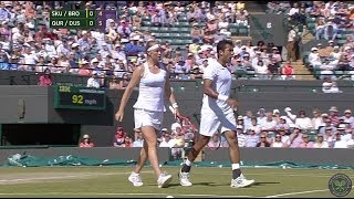 2014 Day 11 Highlights QureshiDushevina vs SkupskiBroady QuarterFinal [upl. by Thanasi]