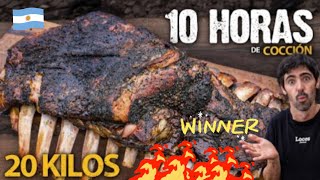 Te mostramos el Asado SUPREMO de Locos X el Asado un 10  10 HORAS [upl. by Evan]