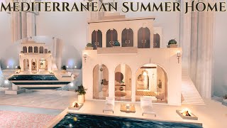 🌅Mediterranean Summer Home💛🌅 Dorm│Roblox Royale High [upl. by Oironoh]