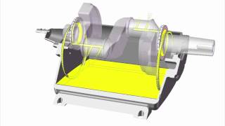 Piston Compressor Pressure Lubrication by DV Systems [upl. by Caitlin]