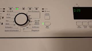 May 21  BAUKNECHT WASHING Machine Kurz30 Gradpress STARTpress Start VorwahlThanks for watching [upl. by Nageek274]