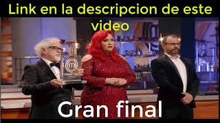 Masterchef Latino 2018 Gran final 8 abril 2018 Suscribete [upl. by Redvers]