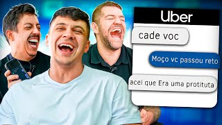 PERDERAM A NOÇÃO NAS CONVERSAS DO UBER 🤣 ft Renato Albani amp Victor Sarro [upl. by Nywled]