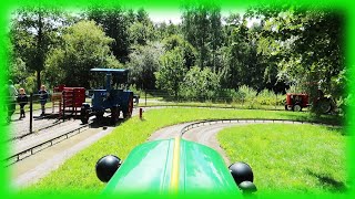 Treckerbahn  Onride POV  TolkSchau 2020  Traktorbahn [upl. by Ahseirej]