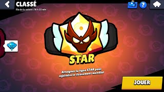 LE LIVE SARRETE QUAND JE SUIS STAR SUR BRAWL STARS [upl. by Anuala]