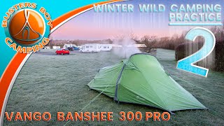 Winter Wild Camping Practice at a Campsite 2 [upl. by Lyle59]