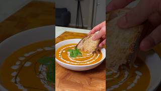 CREAMIEST Roasted Tomato and Pepper Soup Recipe of 2024 Easy amp Vegan [upl. by Saunders493]