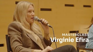 Masterclass with Virginie Efira in New York [upl. by Eiralam]