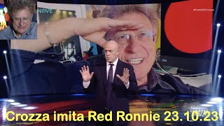 Crozza imita ancora Red Ronnie su UFO Sfera luminosa etc  Fratelli di Crozza 131023 [upl. by Bernardi231]