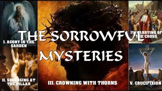 Sorrowful Mysteries of the Holy Rosary Tuesdays and Fridays [upl. by Ynavoj397]