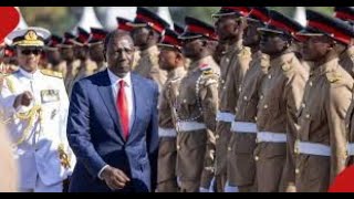 LIVE President Ruto Presides Over The Rangers Passingout Parade Manyani Taita Taveta County [upl. by Ahsilla]