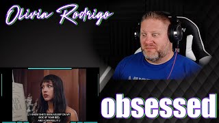 Olivia Rodrigo  obsessed Official Music Video  REACTION [upl. by Chiquita587]