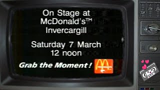 McDonalds Magic Paintings Grab The Moment Commercial 1992 [upl. by Norvol]