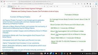 Blood Physiology Lec 1 [upl. by Ahcatan]