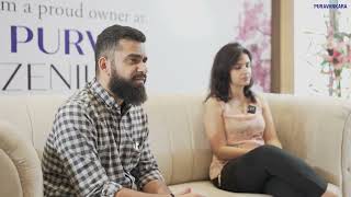 Beginning of a New Life  Purva Zenium  Customer Testimonials  Bengaluru India [upl. by Yroc]