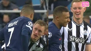 Why Mbappe refused to give his shirt to Longstaff Newcastle United vs PSG [upl. by Forest]