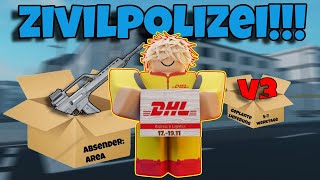 Notruf Hamburg RP als DHLDeutschRoblox [upl. by Silber]