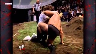 The Undertaker amp Big Show vs The Rock amp Mankind Smackdown 1999 [upl. by Harsho]