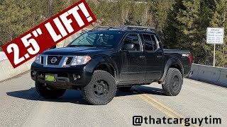 NISSAN FRONTIER LIFTED What 25quot Can Do For Your Truck [upl. by Elenaj]