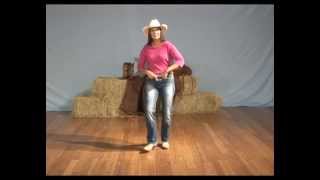 Learn how to line dance  Copperhead Road Line Dance [upl. by Aihsercal]