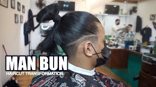 MAN BUN UNDERCUT [upl. by Mattias]